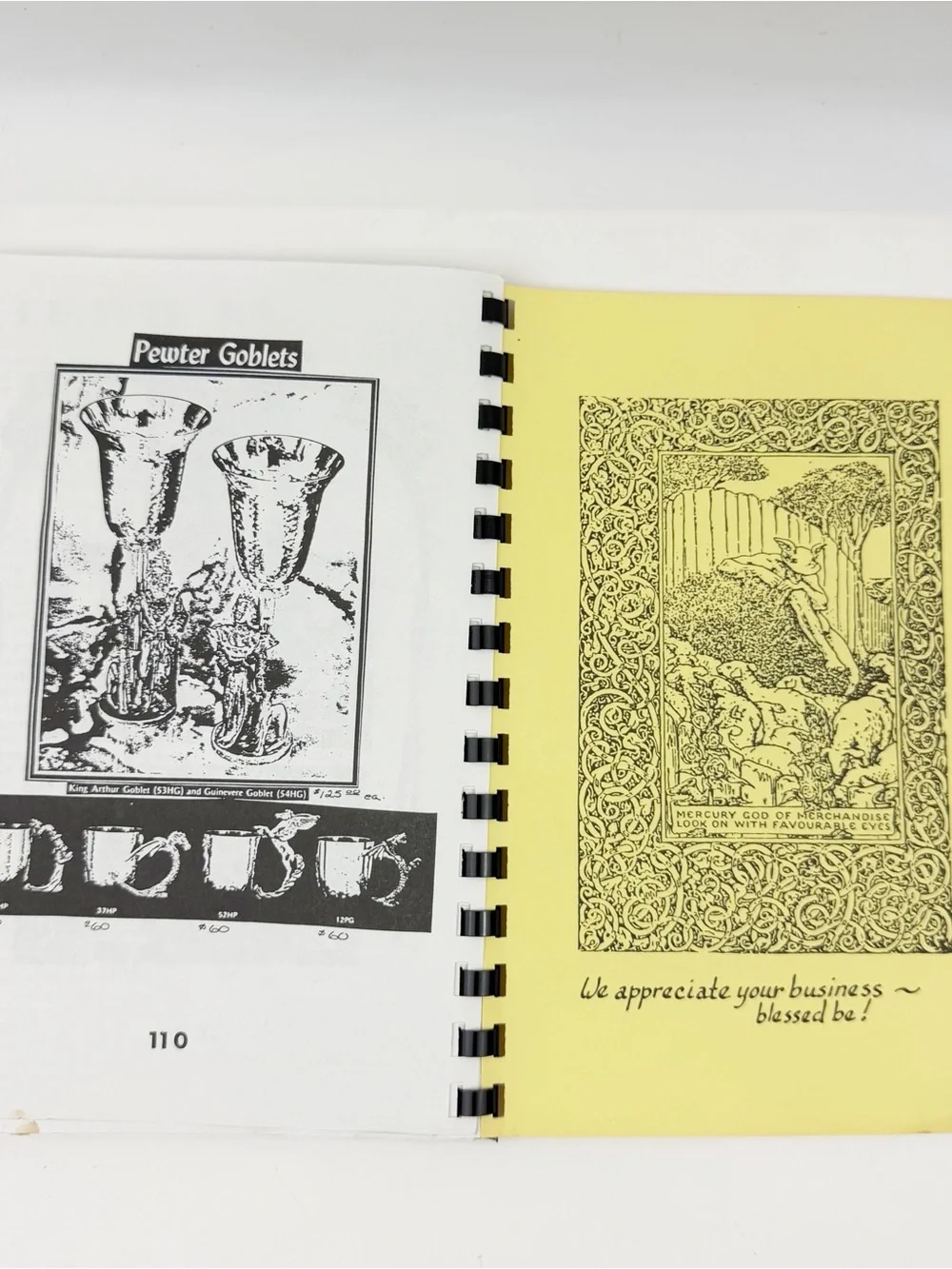 1991 Eye of the Cat Hermetic Supplies Catalog Vtg Occult Pagan Wiccan Magic Book